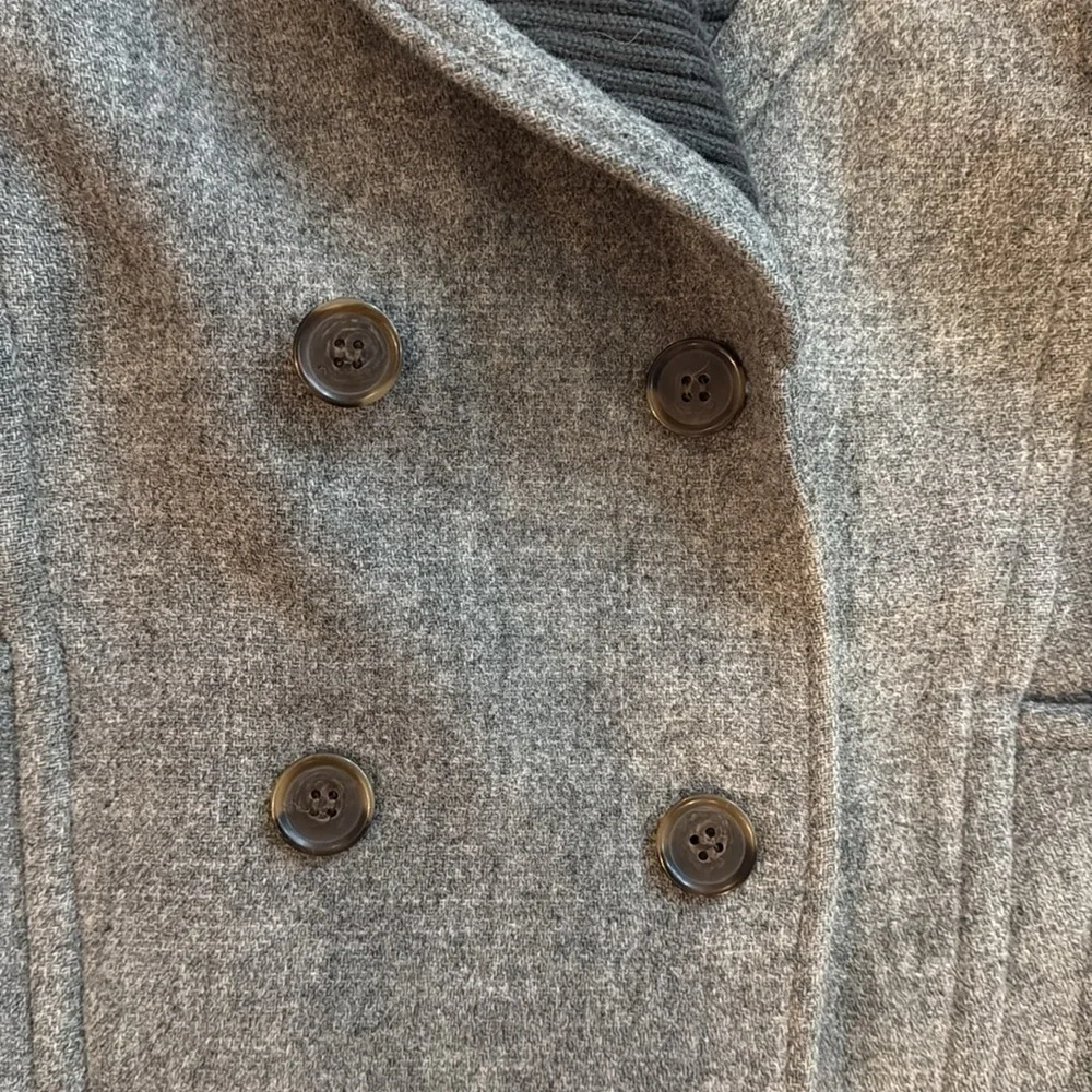EUC J. Crew wool blend coat, sz S - Picture 3 of 6